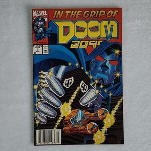 Vintage 1993 Marvel Comics DOOM 2099 #3 Pat Broderick Comic Book